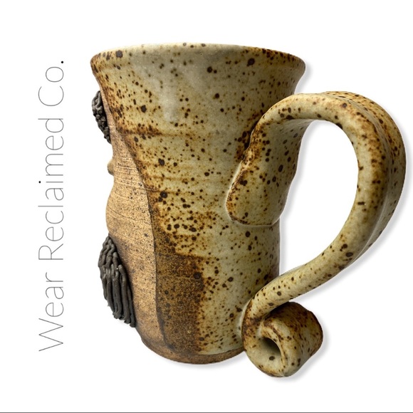 VINTAGE McGillivray Pottery Funny / Ugly Face Mug - Picture 6 of 10